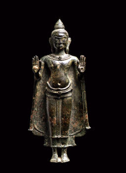 Khmer Bronze Sculpture of the Buddha