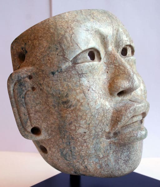Olmec Jadite Mask
