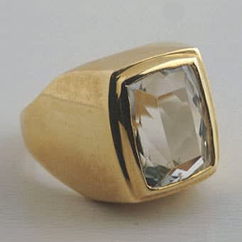 Aquamarine Ring