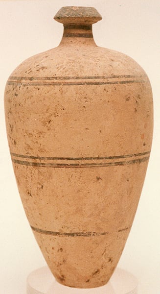 Monochrome Terracotta Amphora