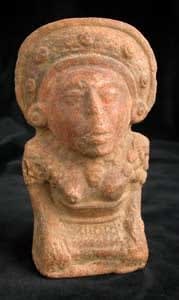 Mayan Sculpture of a Woman