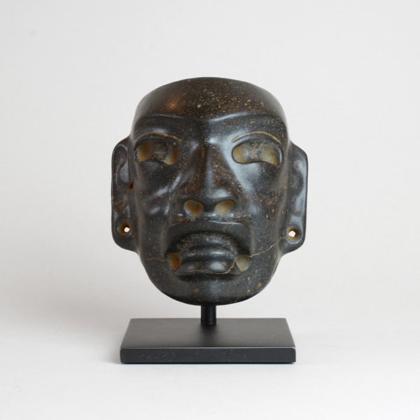 Olmec Black Stone Maskette