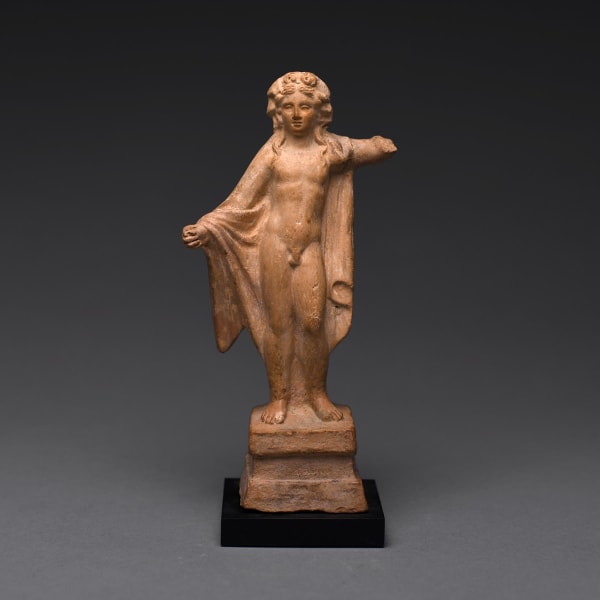 A Hellenistic Terracotta Statue of Dionysos