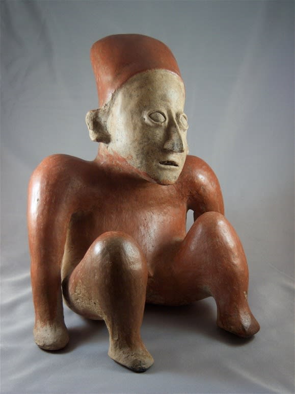Jalisco Seated Male Figure