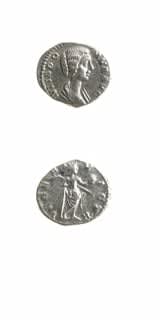 Silver Denarius of Empress Julia Domna