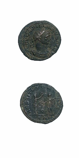 Bronze Antoninianus of Emperor Aurelian