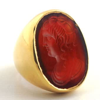 Classical Revival Intaglio of a Young Prince