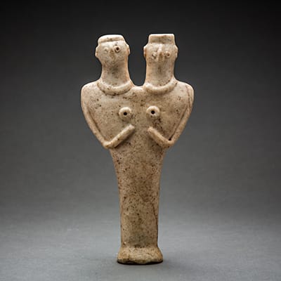 Syrio-Hittite Sculpture of conjoined figures