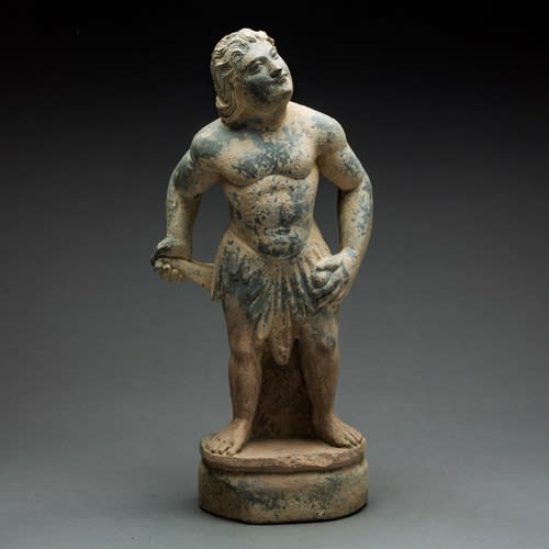 Ghandaran Figure of a Male, perhaps Herakles
