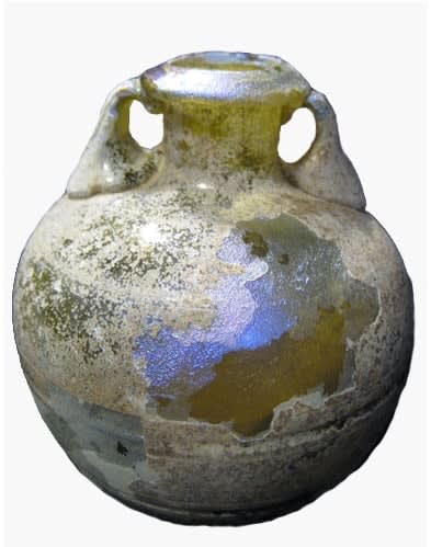 Roman Glass Oil Container