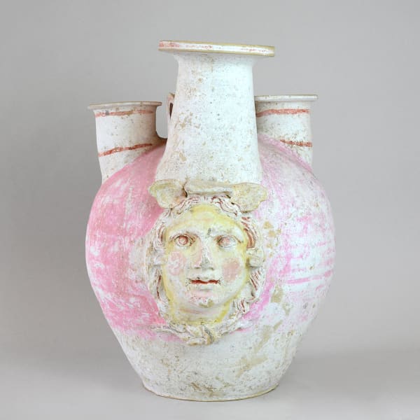 Canosan Terracotta Funerary Vessel