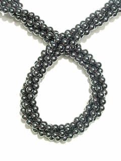 Hematite Bead Necklace