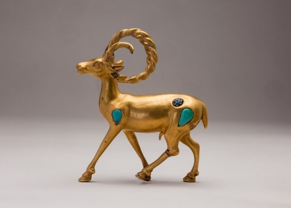 Bactrian Figure of an Ibex