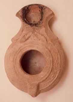 Roman Oil Lamp of the Herodian Period