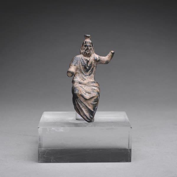 Seated Sculpture of Zeus or Sarapis