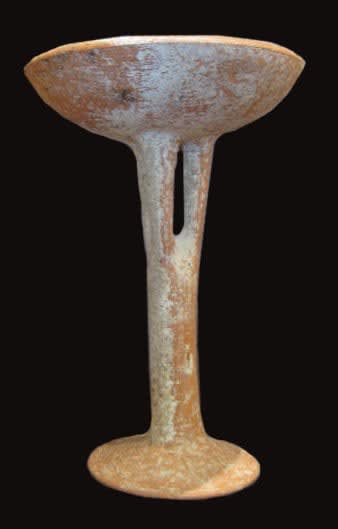 Highly Burnished Terracotta Ritual Chalice