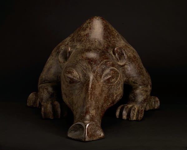 Mangbetu Vessel in the Form of an Aardvark