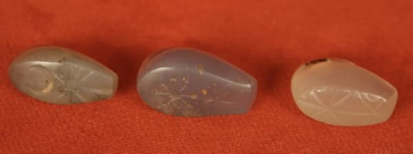 Set of Three Babylonian Stone Duck Weights