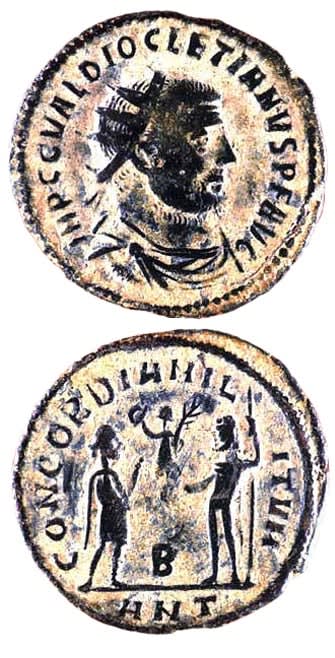 Bronze Radiate of Emperor Diocletian