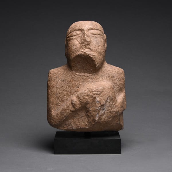 Bronze Age Limestone Votive Sculpture