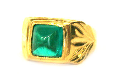 Emerald Gold Ring