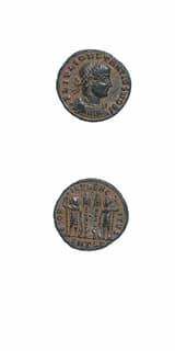 Bronze Coin of Constantius II Struck While Caesar