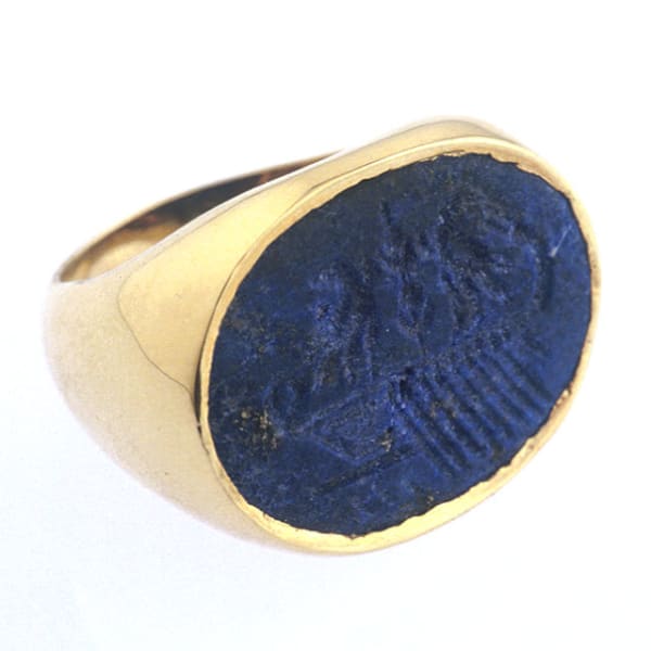 Roman Lapis Lazuli Intaglio