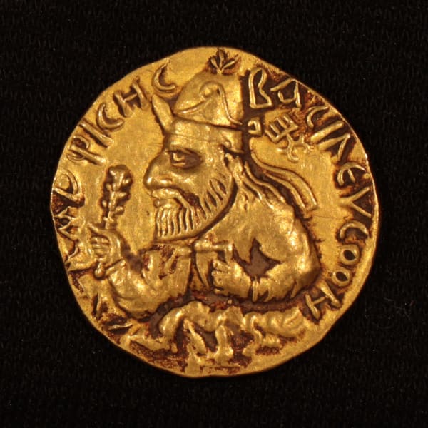 Kushan Gold Dinar of Emperor Vima Kadphises