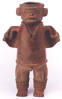 Ceremonial Bat Effigy Vessel