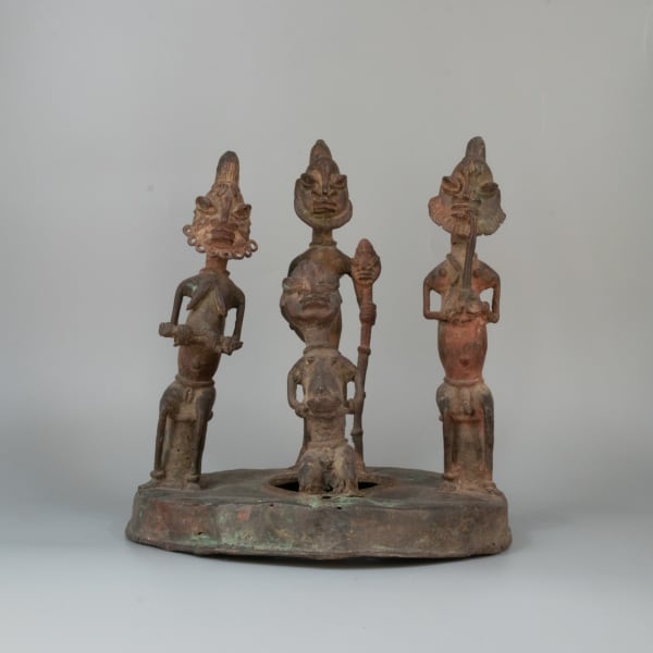Yoruba Ceremonial Group Sculpture