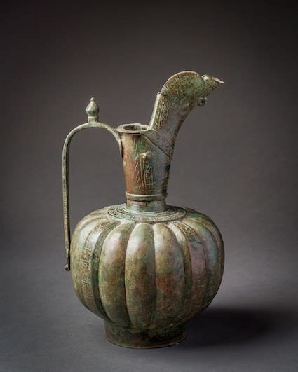 Bronze Fluted Ewer