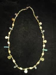 Antique Glass Bead Necklace