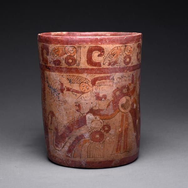 Mayan Cylindrical Vessel