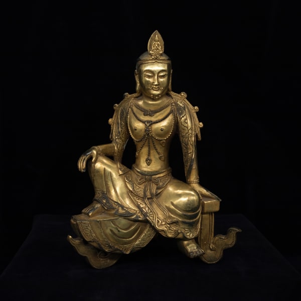 Sino-Tibetan Avalokiteśvara Statue