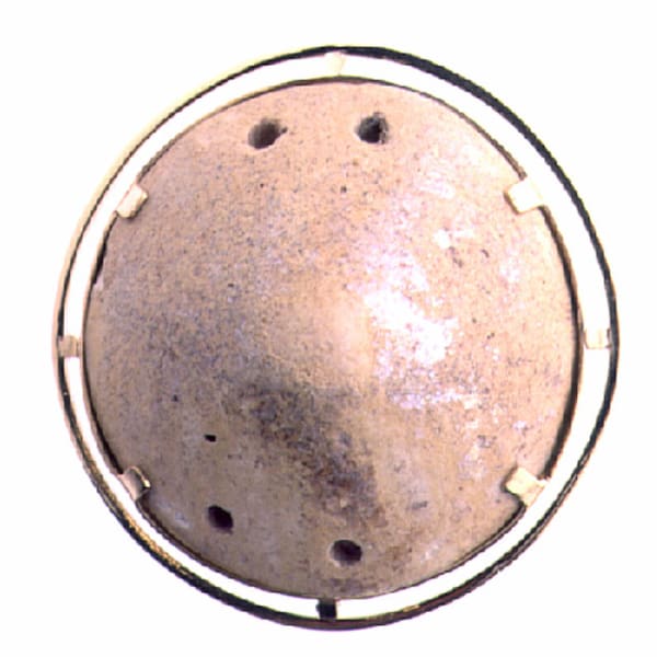 Faience Garment Applique Pendant/Pin