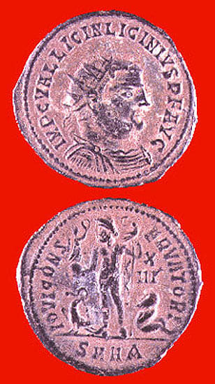Bronze Coin of Emperor Licinius