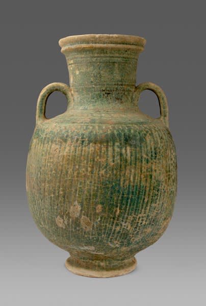 Green-Glazed Amphora
