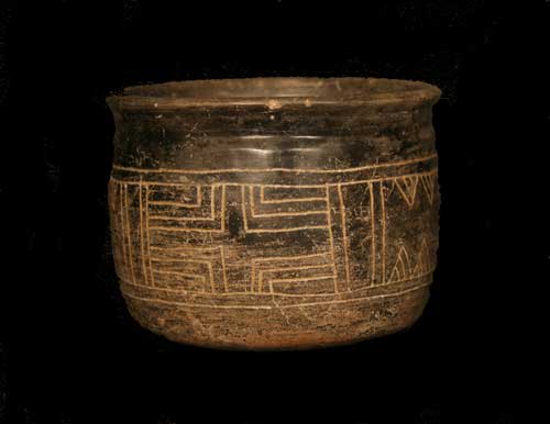 Mayan Black Ware Bowl