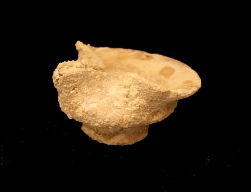 Early Israelite Terracotta Oil Lamp