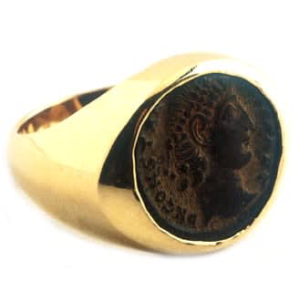 Bronze coin of Emperor Constans