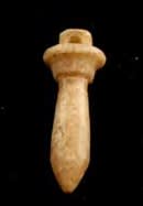 Stone Wadj Papyrus Scepter Amulet