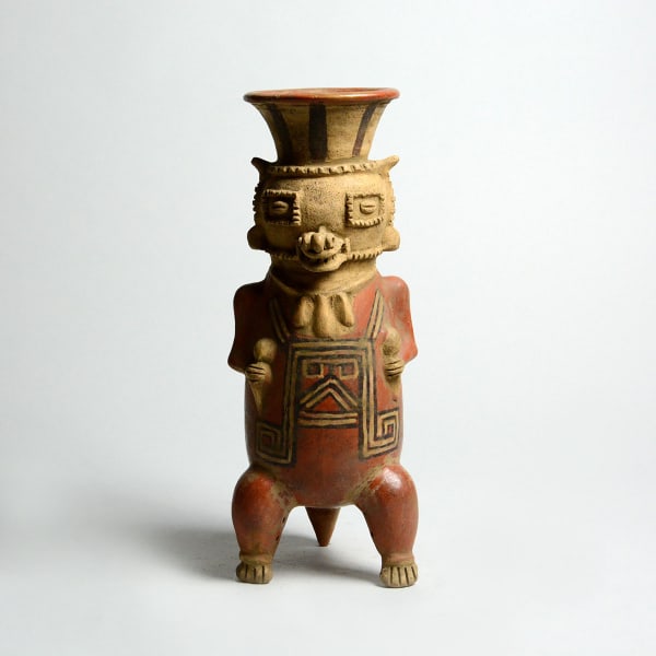 Vessel in the Form of a Saurian Deity