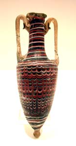 Sand-Core Formed Glass Amphoriskos