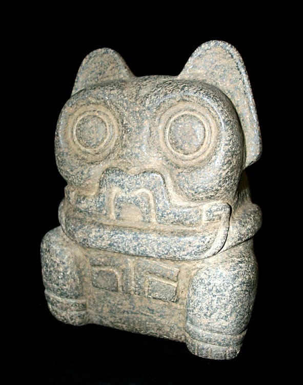 Olmecoid Stone Zoomorphic Vessel