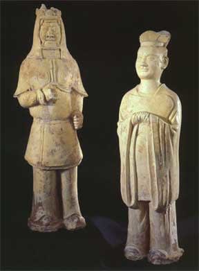 A Pair of a Military Officer and a Civil Official