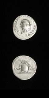 Silver Denarius of Emperor Vespasian