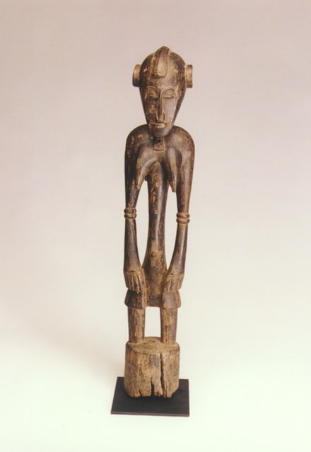 Female Senufo Wooden Pombilele Rhythm Pounder