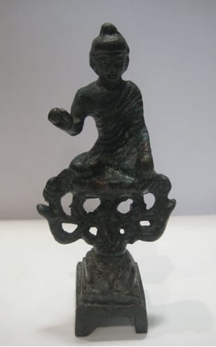 Tang Votive Statuette of a Seated Buddha