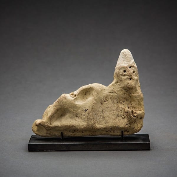 Sumerian Terracotta Recumbent Figure