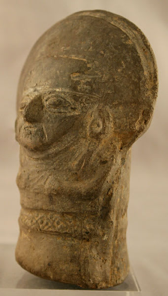 Moche Terracotta Anthropomorphic Rattle